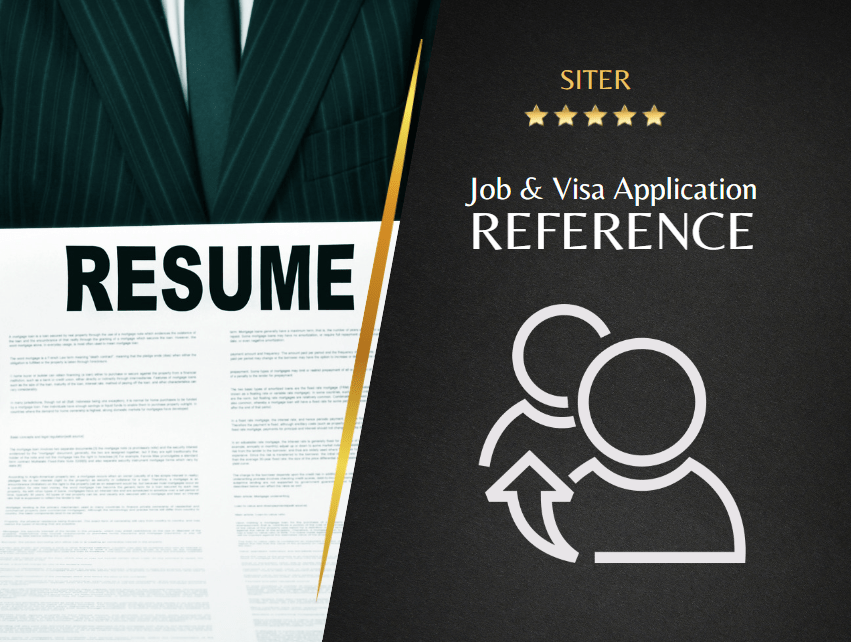 Job and Visa Application Reference